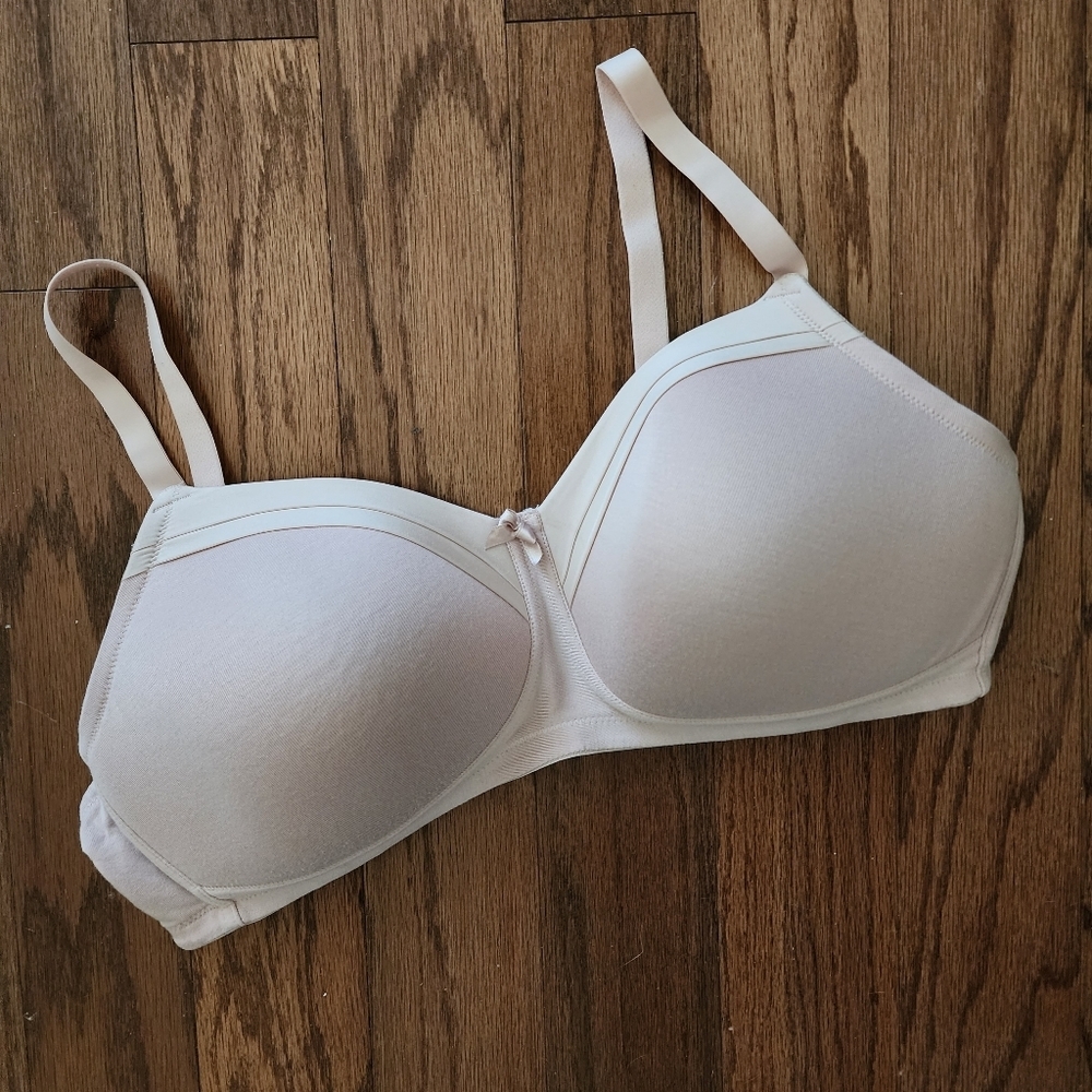 Royce Maisie Smooth T-Shirt Wireless Soft Pink Comfort Bra Size 40D